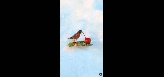 Into The Blink, Objet remarquable #03 : L’oiseau anamorphique